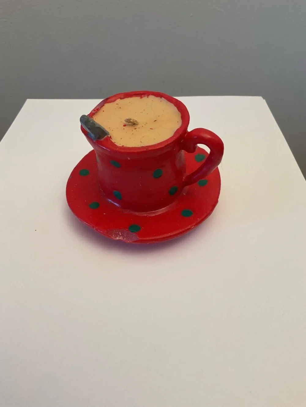 Coffee Cup & Saucer Candle